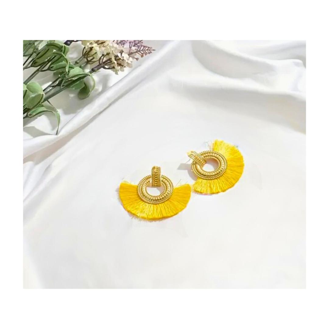 BOUCLES D’OREILLES ÉVENTAIL